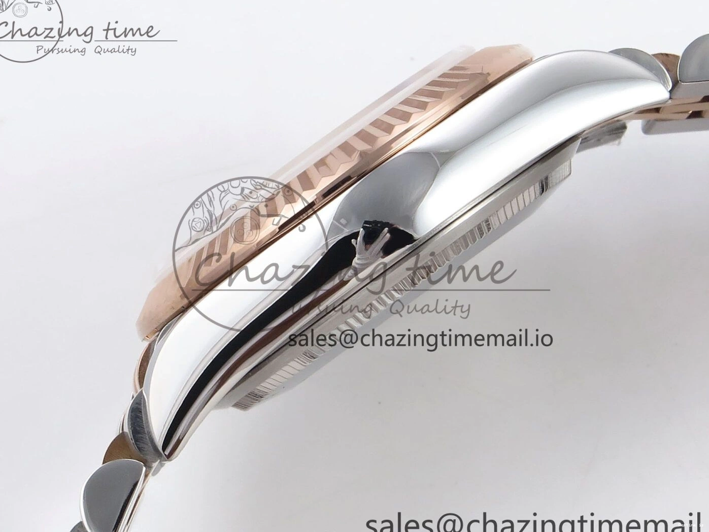 0110 Popular DateJust 31 278271 SS RG GMF 1:1 Best Edition 904L Steel Gray Roman Diamonds Dial on Jubilee Bracelet A 1165